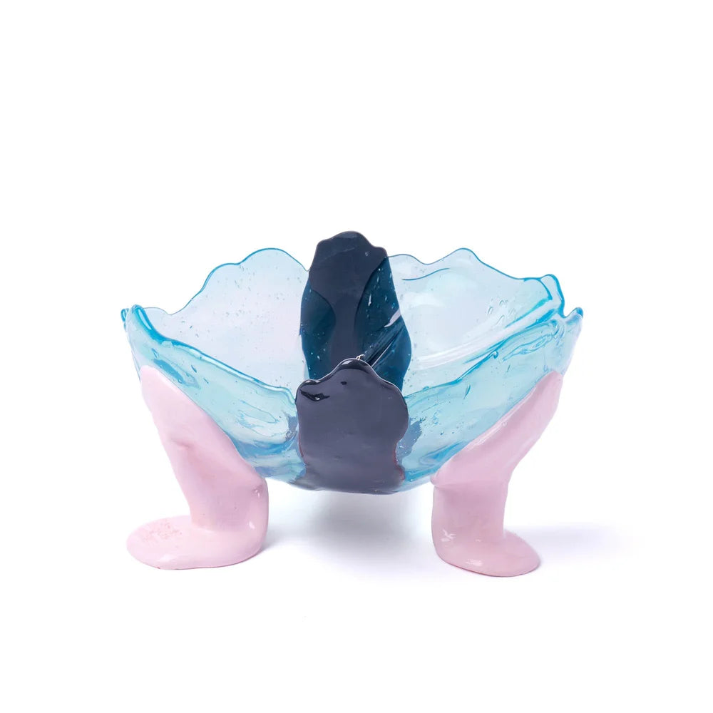 Big Collina Vase Extra Colour - Clear Aqua, Grey, Pastel Pink