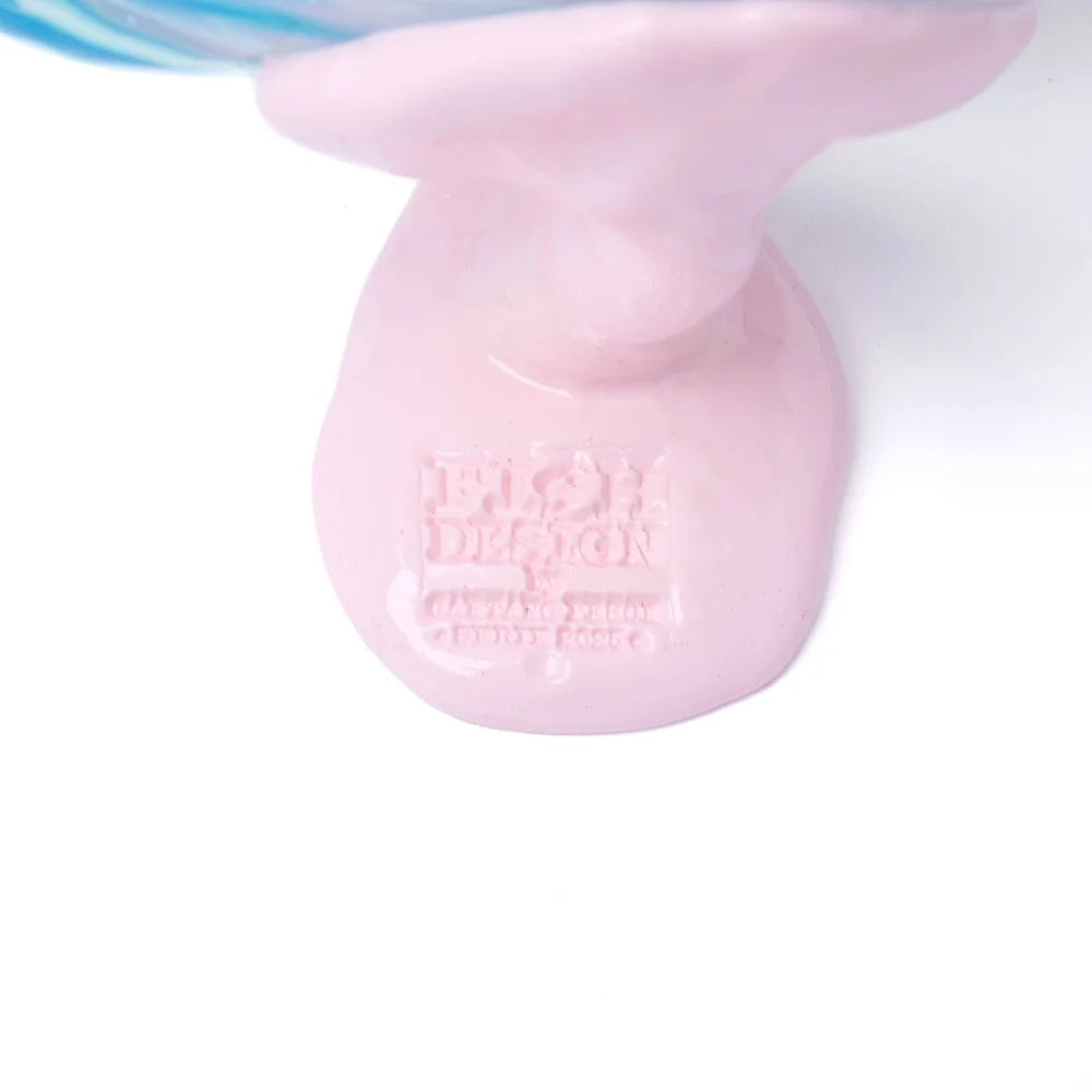 Big Collina Vase Extra Colour - Clear Aqua, Grey, Pastel Pink