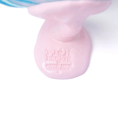 Big Collina Vase Extra Colour - Clear Aqua, Grey, Pastel Pink