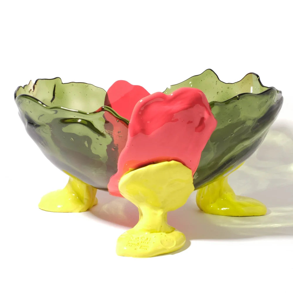 Big Collina Vase Extra Colour - Sorbet, Bottle Green, Fluo Yellow