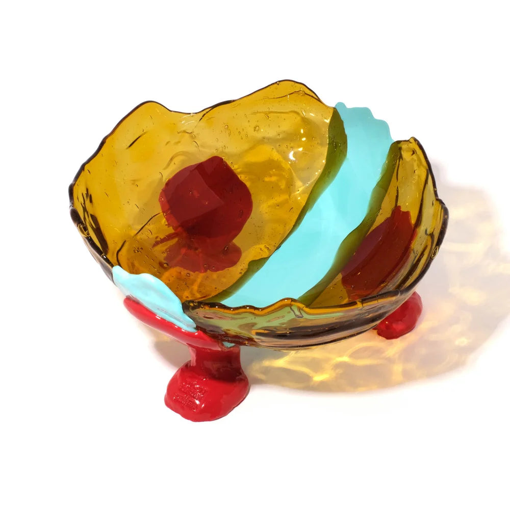 Big Collina Vase Extra Colour - Amber, Arctic Blue, Coral