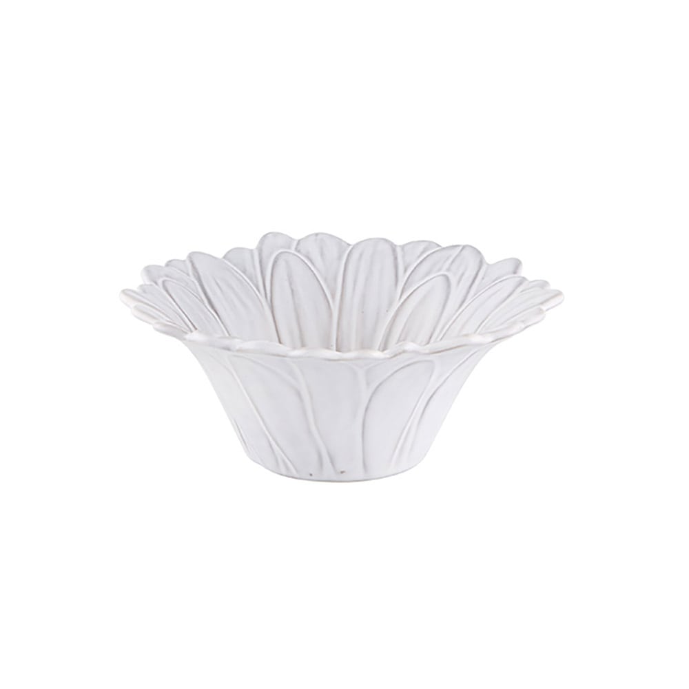 Bordallo Pinheiro Maria Flor White Daisy Bowl