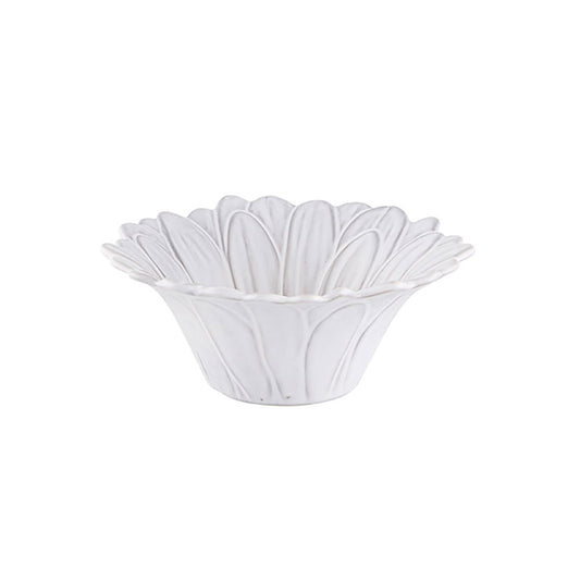 Bordallo Pinheiro Maria Flor White Daisy Bowl