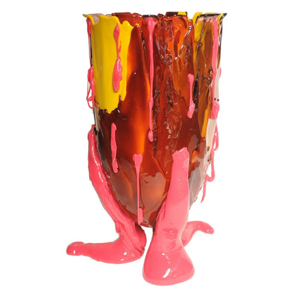 Clear Special Vase Extra Colour - Matt Warm Yellow, Dark Ruby, Clear Pink, Matt Fuchsia