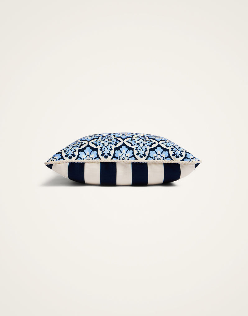Palazzo Blue Outdoor Cushion