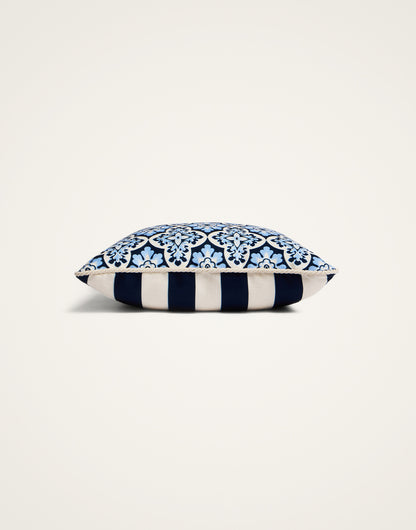 Palazzo Blue Outdoor Cushion