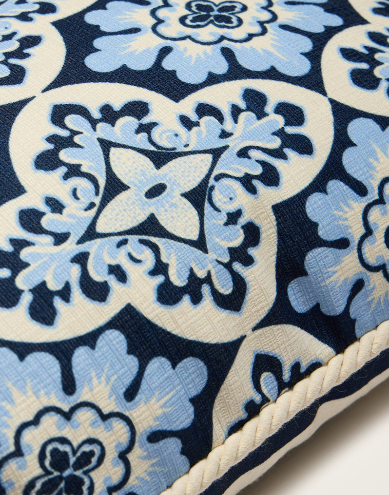 Palazzo Blue Outdoor Cushion