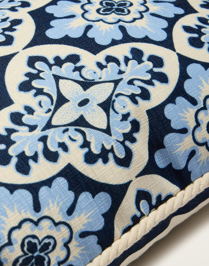Palazzo Blue Outdoor Cushion