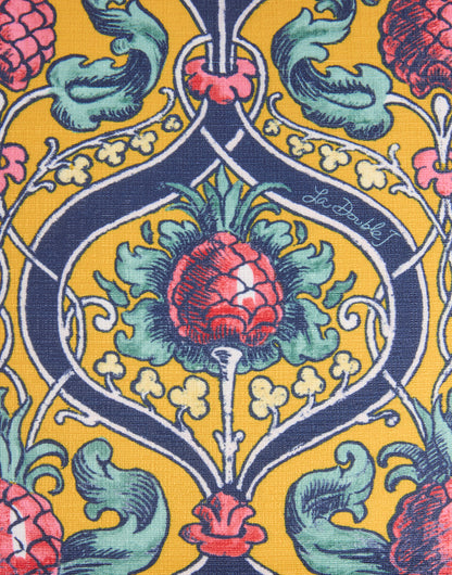 Ananas Yellow Outdoor Cushion