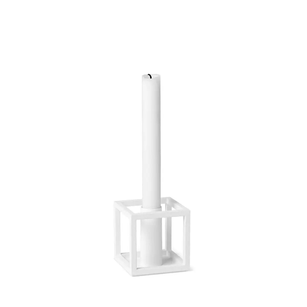 Kubus Black Candle Holder Audo, candle stick, candle stand