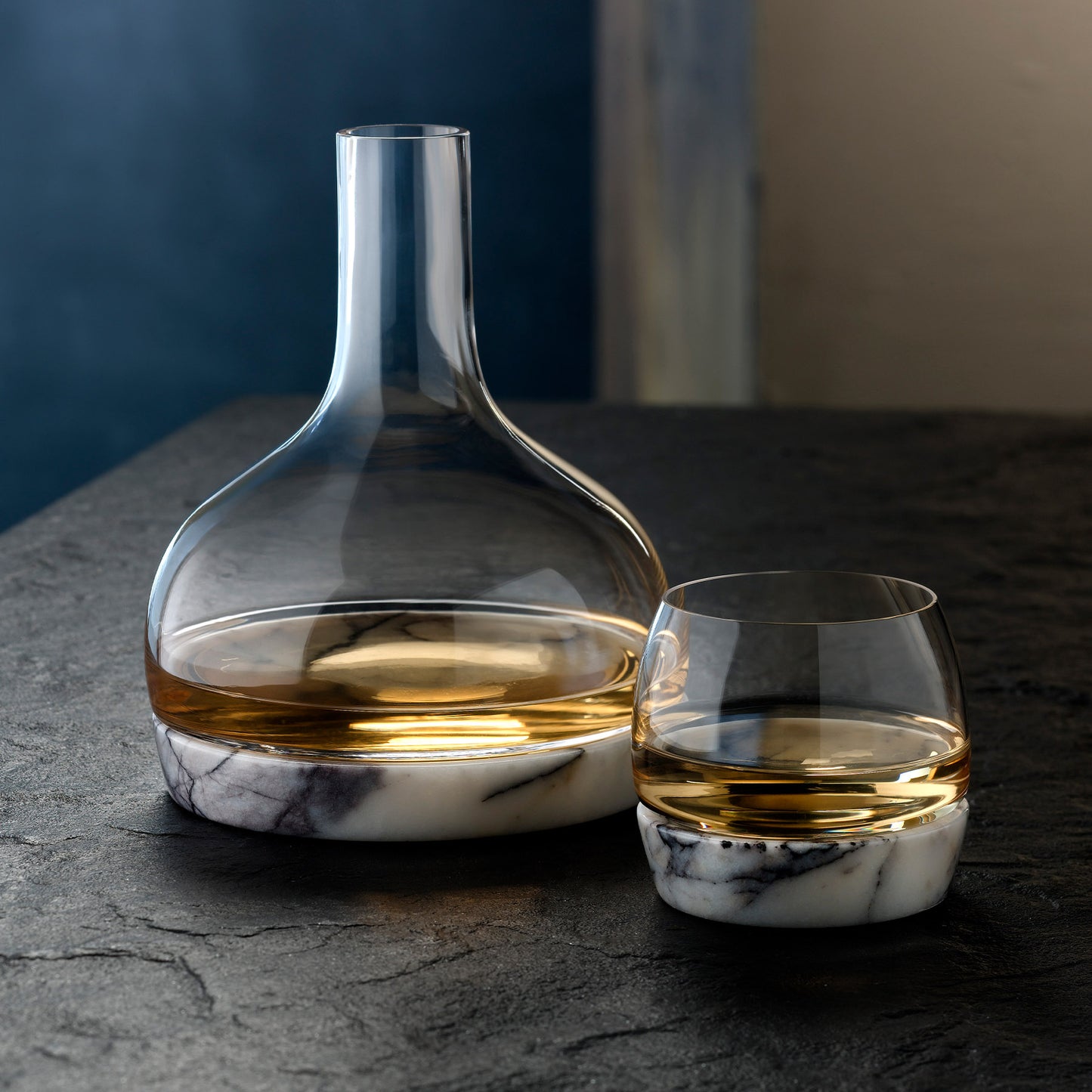 Chill Carafe With Marble Base