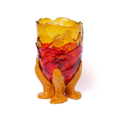 Clear Vase Extra Colour - Clear Amber, Fuchsia, Matt Ochre
