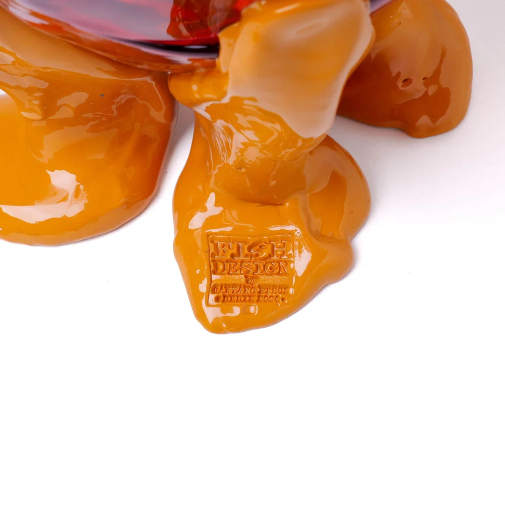 Clear Vase Extra Colour - Clear Amber, Fuchsia, Matt Ochre