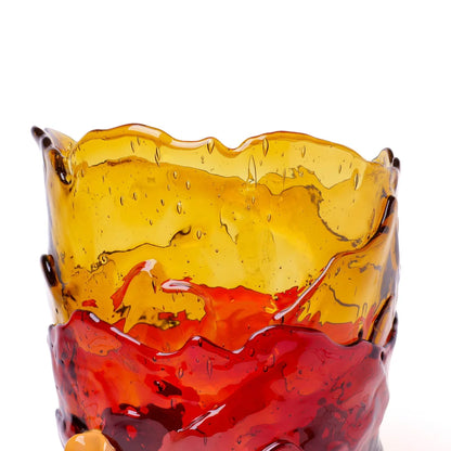 Clear Vase Extra Colour - Clear Amber, Fuchsia, Matt Ochre