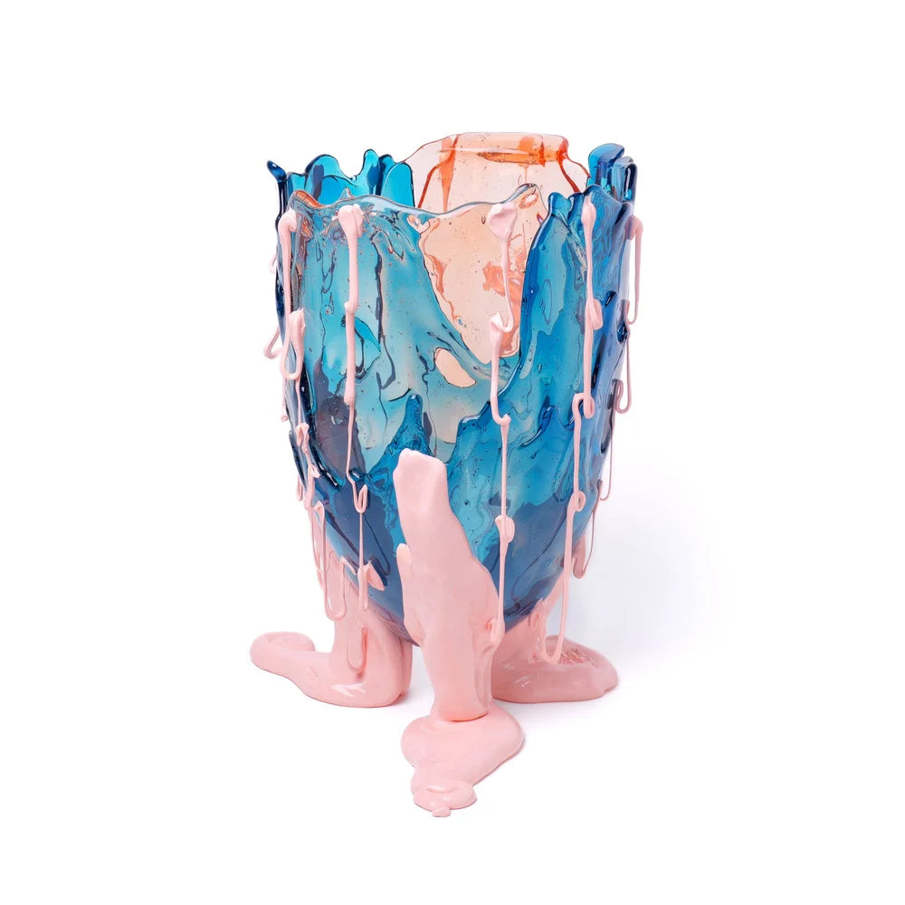 Clear Special Vase Extra Colour - Clear Emerald, Light Ruby, Matt Salmon