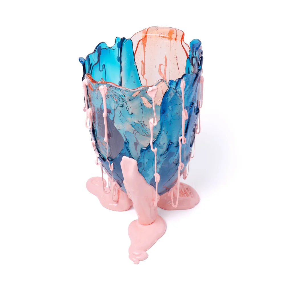 Clear Special Vase Extra Colour - Clear Emerald, Light Ruby, Matt Salmon