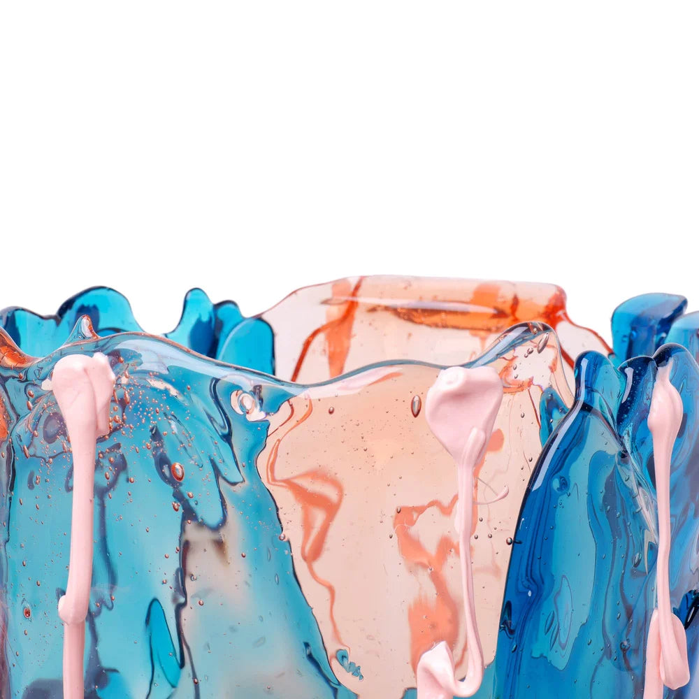 Clear Special Vase Extra Colour - Clear Emerald, Light Ruby, Matt Salmon