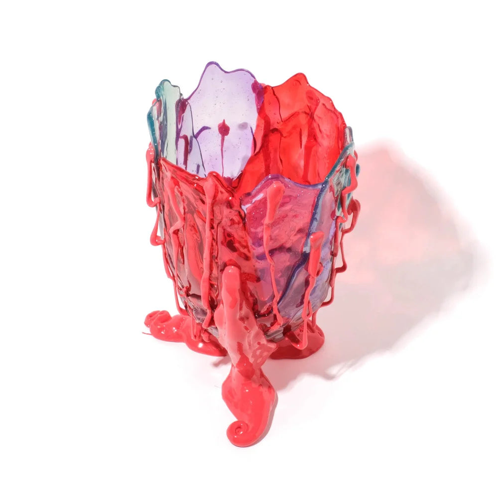 Clear Special Vase Extra Colour - Aqua, Red, Lilac, Matt Sorbet