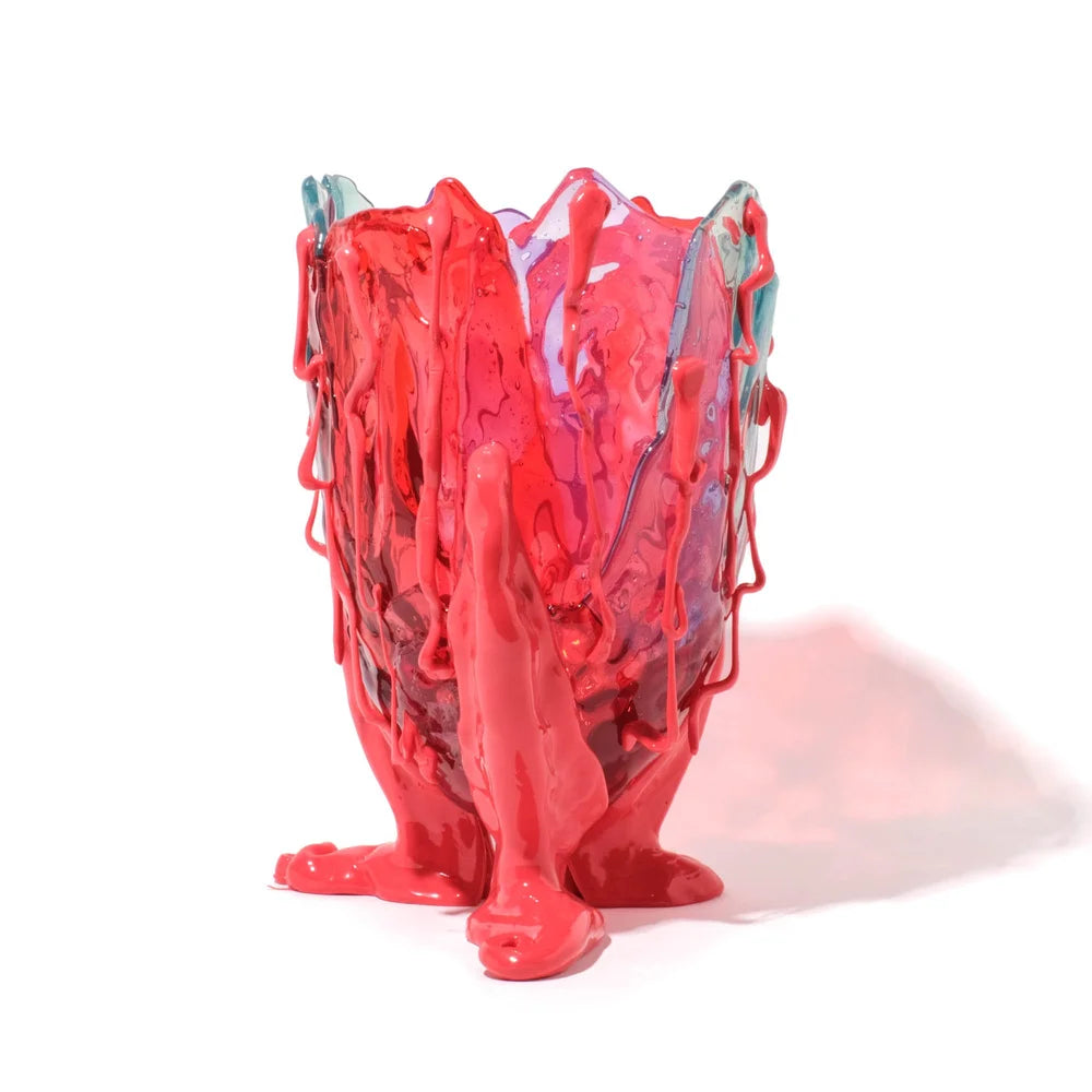 Clear Special Vase Extra Colour - Aqua, Red, Lilac, Matt Sorbet