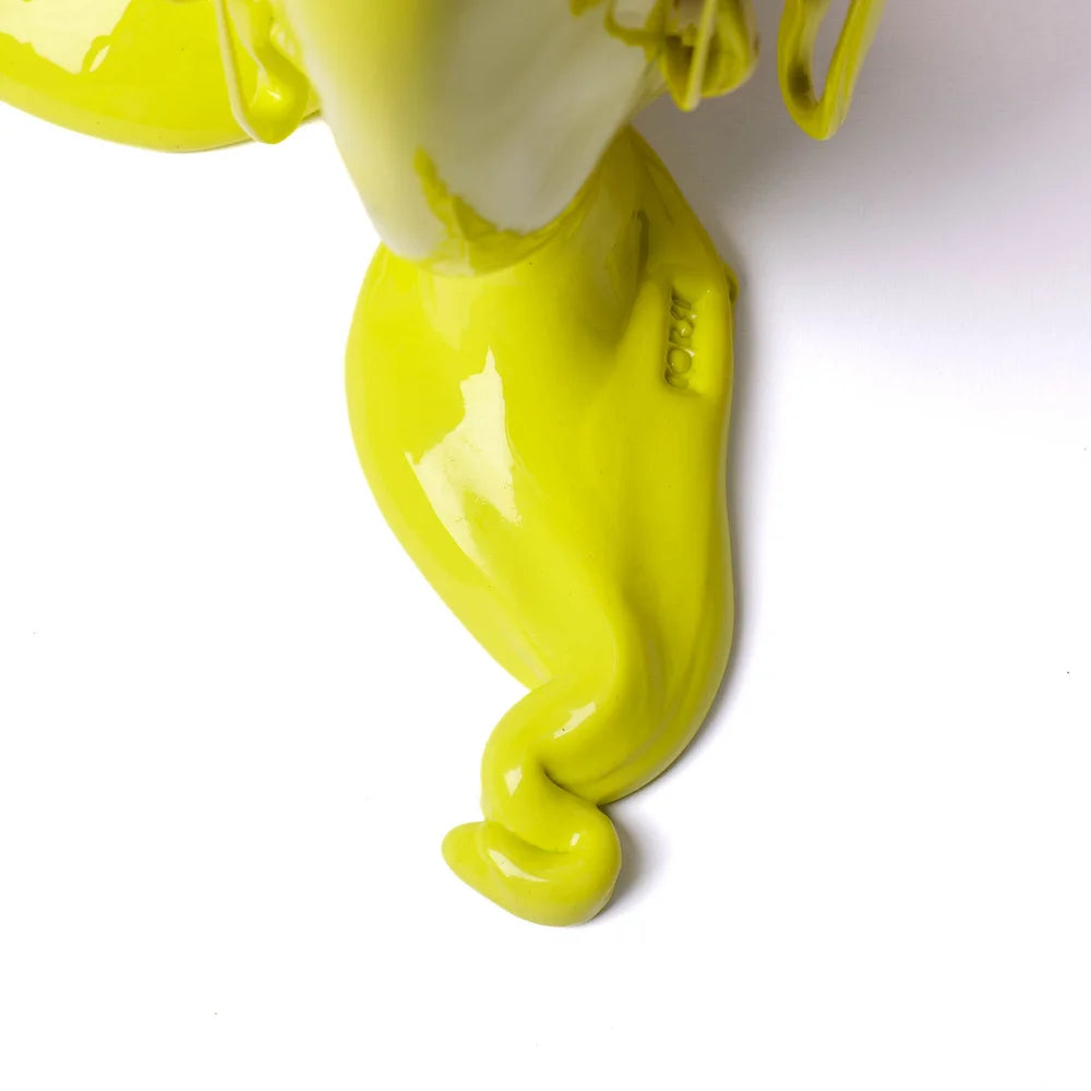 Clear Special Vase Extra Colour - Clear Red, Clear Fumè, Clear Light Ruby And Matt Fluo Yellow