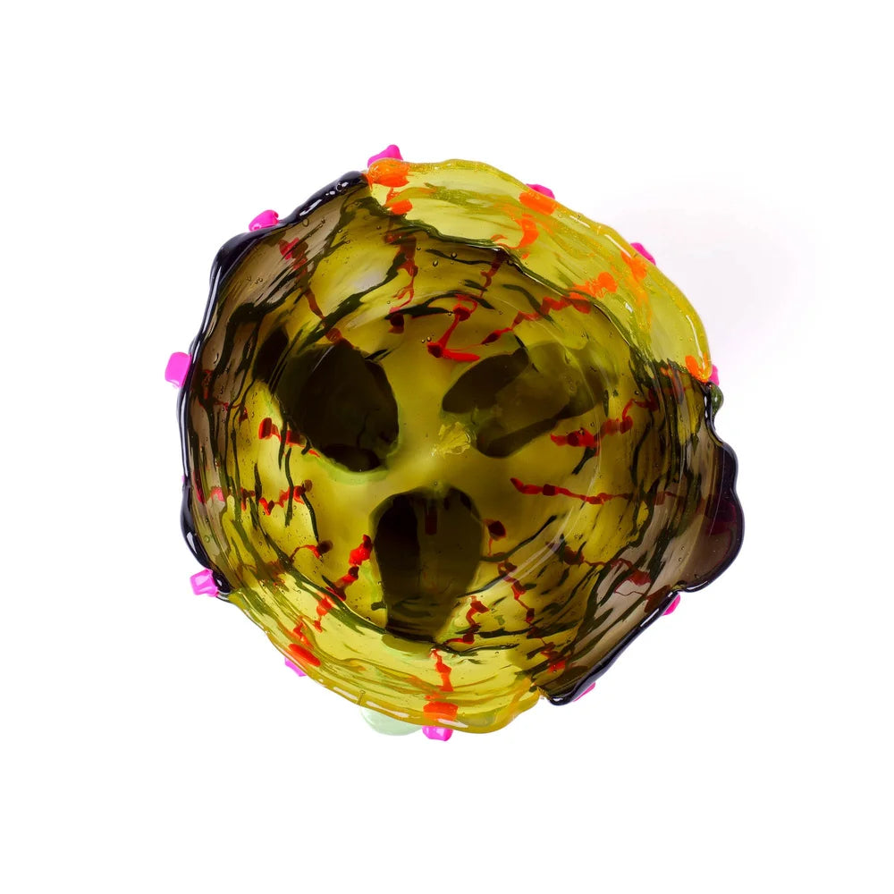 Clear Special Vase Extra Colour - Clear Fumè, Yellow, Fluo Fuchsia, Mint