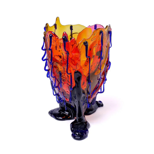 Clear Special Vase Extra Colour - Amber, Clear Fuchsia, Blue