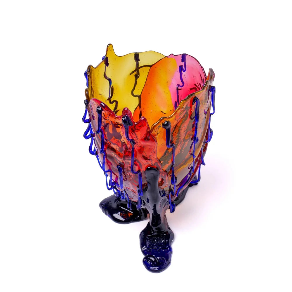 Clear Special Vase Extra Colour - Amber, Clear Fuchsia, Blue