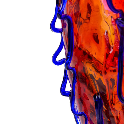 Clear Special Vase Extra Colour - Amber, Clear Fuchsia, Blue