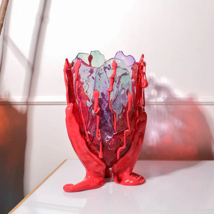Clear Special Vase Extra Colour - Aqua, Red, Lilac, Matt Sorbet
