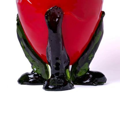 Clear Vase Extra Colour - Dark Ruby, Matt Red, Bottle Green