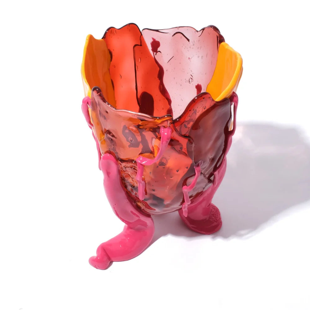 Clear Special Vase Extra Colour - Matt Warm Yellow, Dark Ruby, Clear Pink, Matt Fuchsia