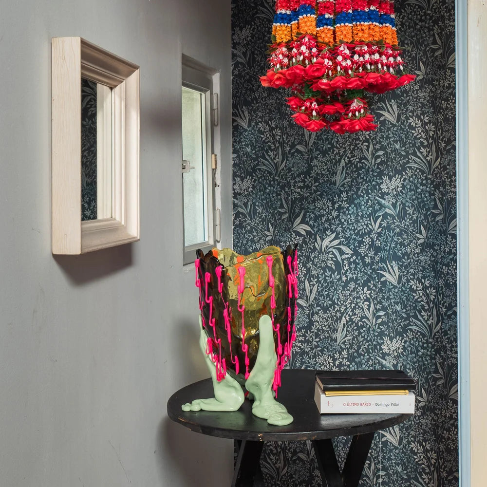 Clear Special Vase Extra Colour - Clear Fumè, Yellow, Fluo Fuchsia, Mint