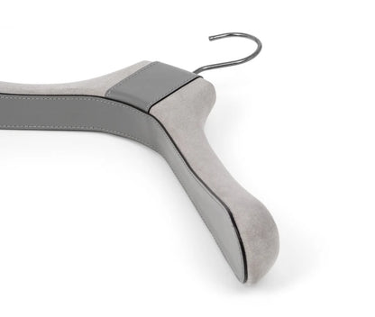 Coat Hanger With Suede
