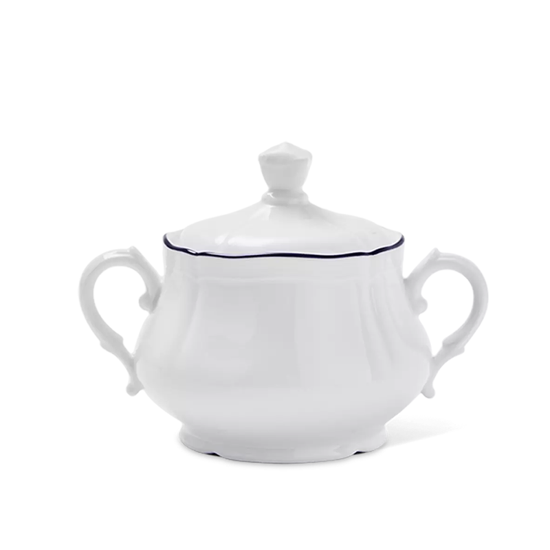 Corona Blu Cobato Sugar Bowl