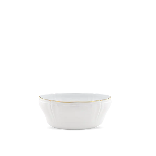 Corona Oro Brillante Oval Salad Bowl