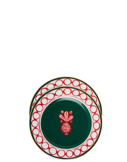 Dessert Plate Set of 2 - Pineapple