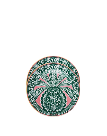 Dessert Plate Set of 2 - Big Pineapple