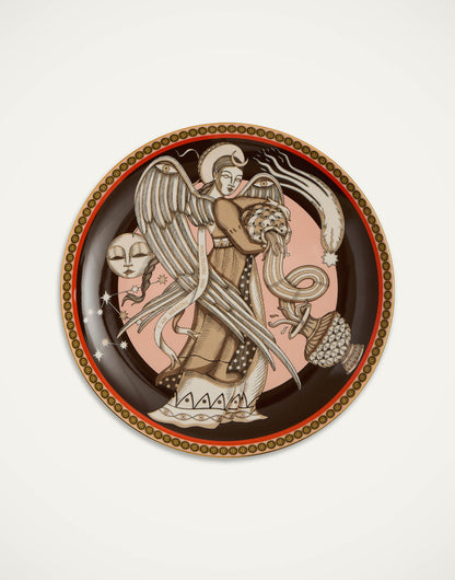 The Angel Brown Decorative Plate