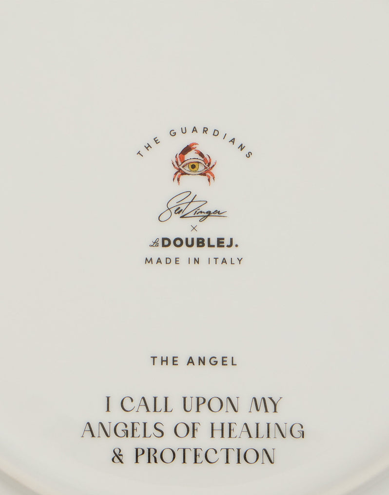 The Angel Brown Decorative Plate