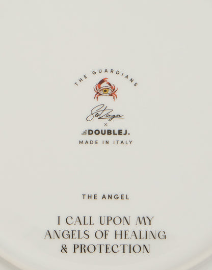 The Angel Brown Decorative Plate