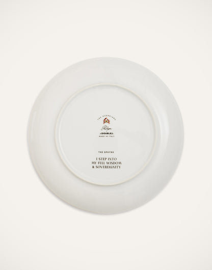 The Sphynx Saffron Decorative Plate