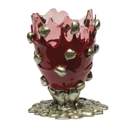 Nugget Vase Extra Colour - Clear Pink, Matt Cherry, Bronze