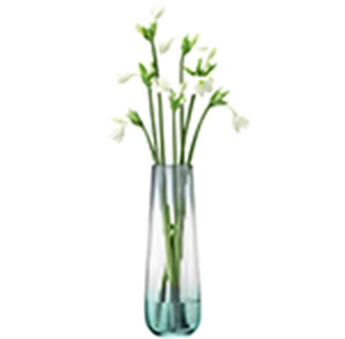 Dusk Vase H36cm Green/Grey