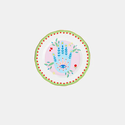 Mamma Mia Dessert Plate - Floral