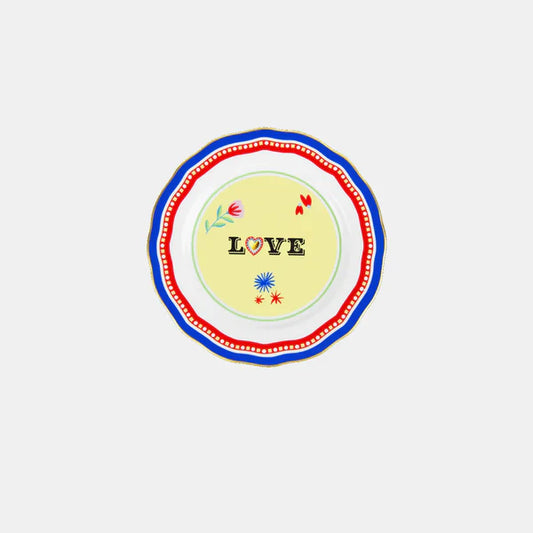 Mamma Mia Dessert Plate - Love
