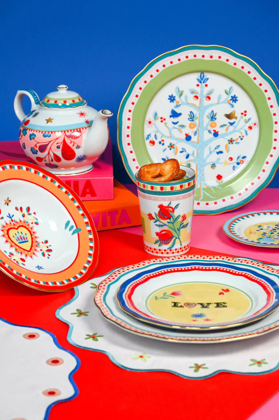 Mamma Mia Dessert Plate - Peace