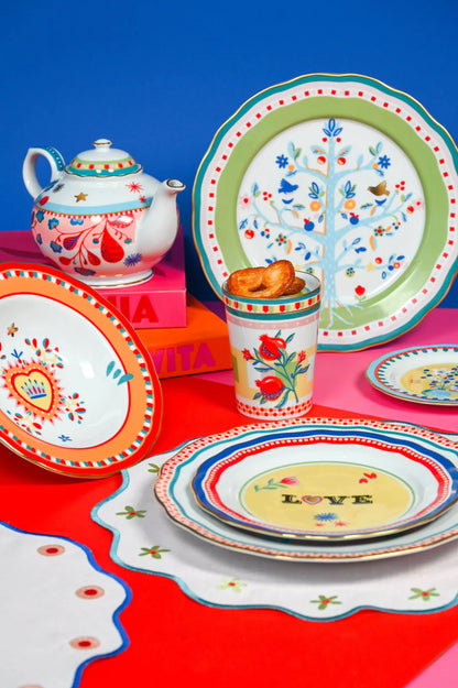 Mamma Mia Dessert Plate - Peace