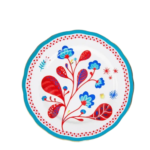 Mamma Mia Dinner Plate - Leaves