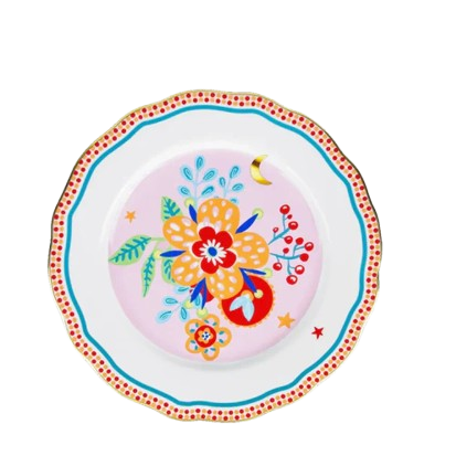 Mamma Mia Dinner Plate - Flower