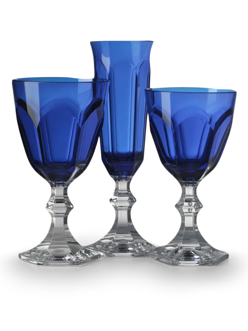 Dolce Vita Blue Water Glass